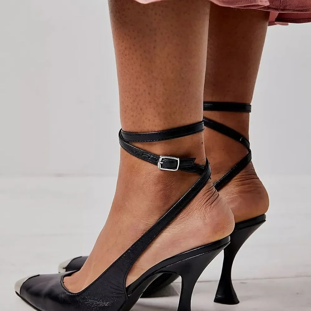 Free People Jules Wrap Heels US 9/10 - Picture 3 of 8